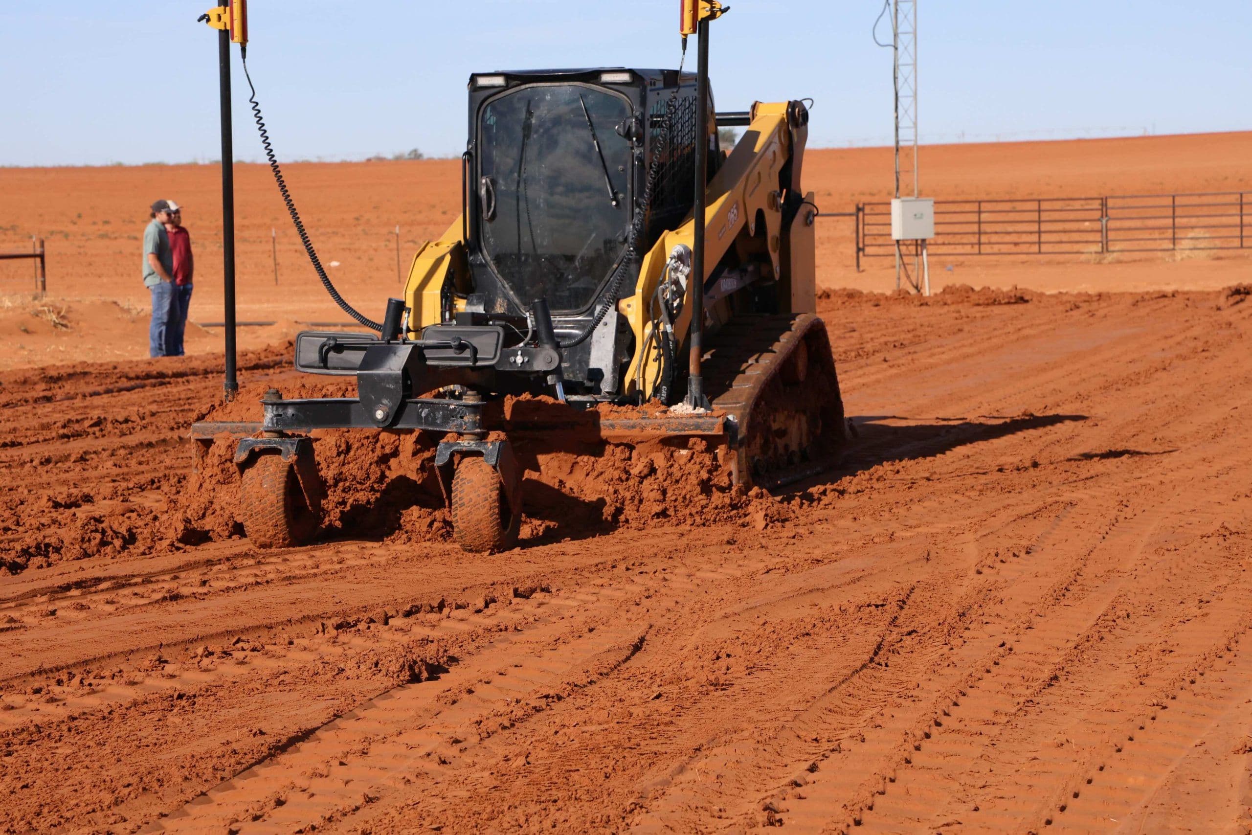Commercial Site Prep project in Seminole, TX